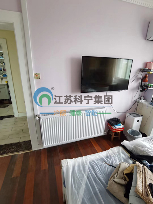 走进江苏科宁集团工地——育才公寓明装暖气片施工案例