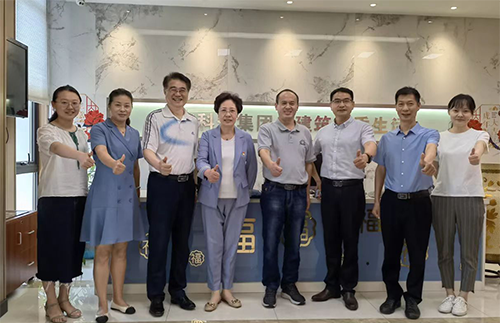 江苏省家电协会莅临江苏科宁集团对话工匠候选人杨森同志
